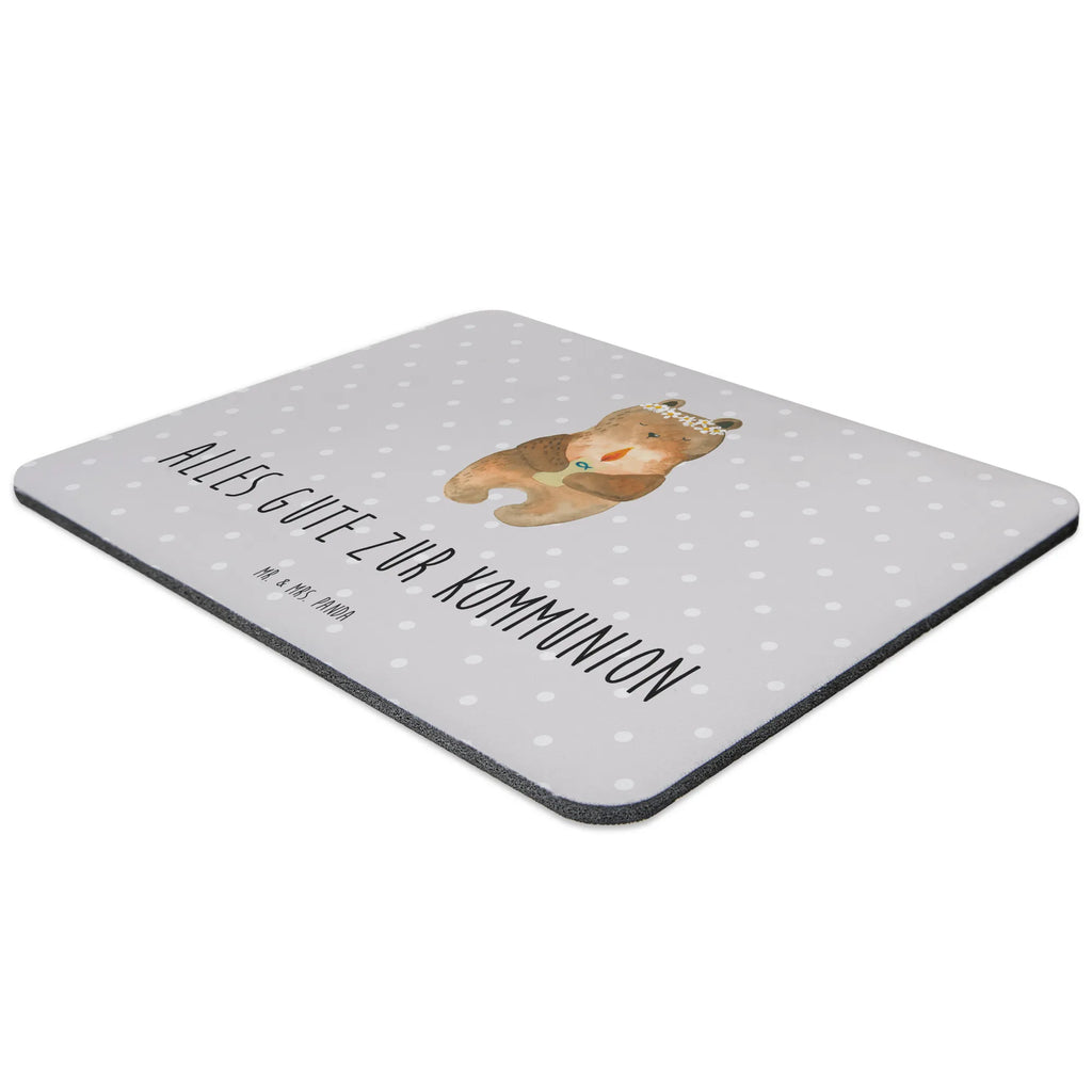 Mauspad Bär Kommunion Mousepad, Computer zubehör, Büroausstattung, PC Zubehör, Arbeitszimmer, Mauspad, Einzigartiges Mauspad, Designer Mauspad, Mausunterlage, Mauspad Büro, Bär, Teddy, Teddybär, Kommunion, Gottes Segen, Taufkerze, katholisch