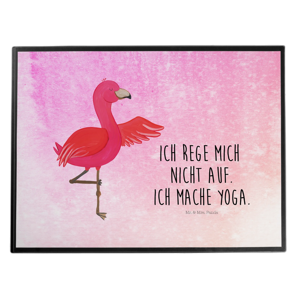 Schreibtischunterlage Flamingo Yoga Schreibunterlage, Schreibtischauflage, Bürobedarf, Büroartikel, Schreibwaren, Schreibtisch Unterlagen, Schreibtischunterlage Groß, Flamingo, Vogel, Yoga, Namaste, Achtsamkeit, Yoga-Übung, Entspannung, Ärger, Aufregen, Tiefenentspannung