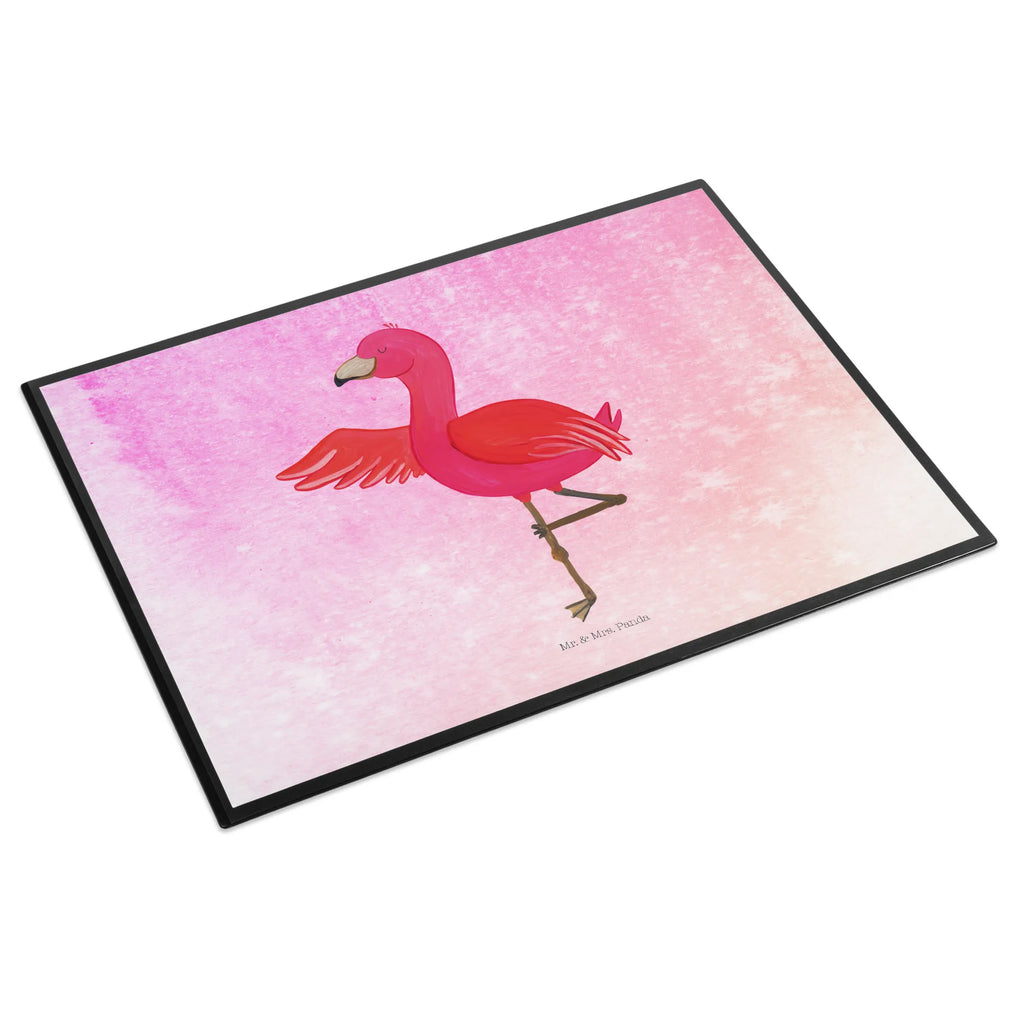 Schreibtischunterlage Flamingo Yoga Schreibunterlage, Schreibtischauflage, Bürobedarf, Büroartikel, Schreibwaren, Schreibtisch Unterlagen, Schreibtischunterlage Groß, Flamingo, Vogel, Yoga, Namaste, Achtsamkeit, Yoga-Übung, Entspannung, Ärger, Aufregen, Tiefenentspannung