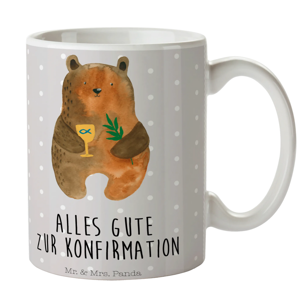 Tasse Konfirmation-Bär Tasse, Kaffeetasse, Teetasse, Becher, Kaffeebecher, Teebecher, Keramiktasse, Porzellantasse, Büro Tasse, Geschenk Tasse, Tasse Sprüche, Tasse Motive, Kaffeetassen, Tasse bedrucken, Designer Tasse, Cappuccino Tassen, Schöne Teetassen, Bär, Teddy, Teddybär, Konfirmation, Kirche, evangelisch, Gottesdienst