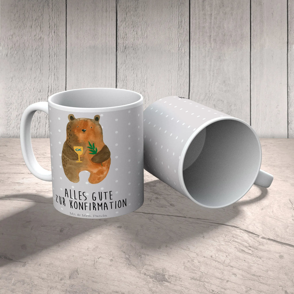 Tasse Konfirmation-Bär Tasse, Kaffeetasse, Teetasse, Becher, Kaffeebecher, Teebecher, Keramiktasse, Porzellantasse, Büro Tasse, Geschenk Tasse, Tasse Sprüche, Tasse Motive, Kaffeetassen, Tasse bedrucken, Designer Tasse, Cappuccino Tassen, Schöne Teetassen, Bär, Teddy, Teddybär, Konfirmation, Kirche, evangelisch, Gottesdienst