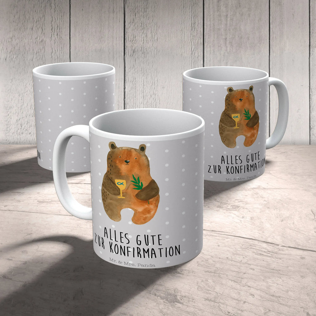 Tasse Konfirmation-Bär Tasse, Kaffeetasse, Teetasse, Becher, Kaffeebecher, Teebecher, Keramiktasse, Porzellantasse, Büro Tasse, Geschenk Tasse, Tasse Sprüche, Tasse Motive, Kaffeetassen, Tasse bedrucken, Designer Tasse, Cappuccino Tassen, Schöne Teetassen, Bär, Teddy, Teddybär, Konfirmation, Kirche, evangelisch, Gottesdienst