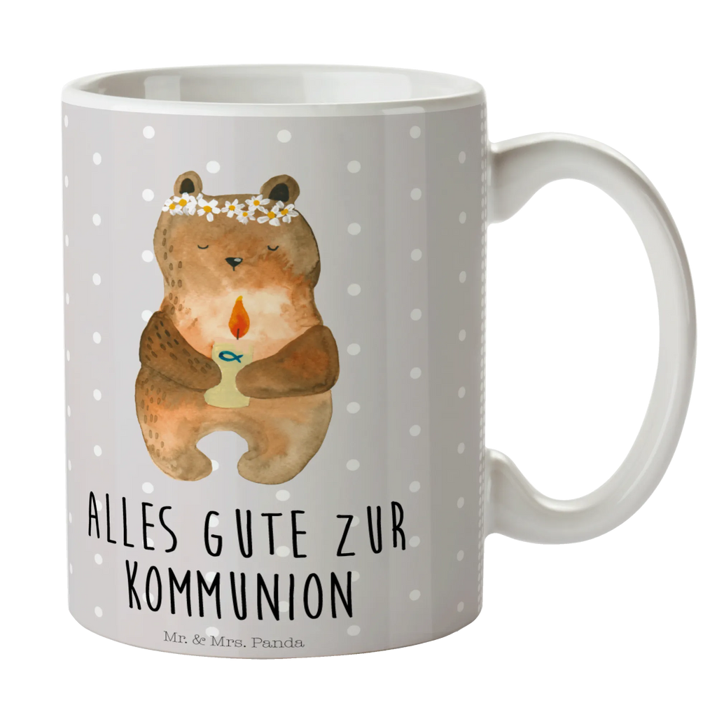 Tasse Bär Kommunion Tasse, Kaffeetasse, Teetasse, Becher, Kaffeebecher, Teebecher, Keramiktasse, Porzellantasse, Büro Tasse, Geschenk Tasse, Tasse Sprüche, Tasse Motive, Kaffeetassen, Tasse bedrucken, Designer Tasse, Cappuccino Tassen, Schöne Teetassen, Bär, Teddy, Teddybär, Kommunion, Gottes Segen, Taufkerze, katholisch