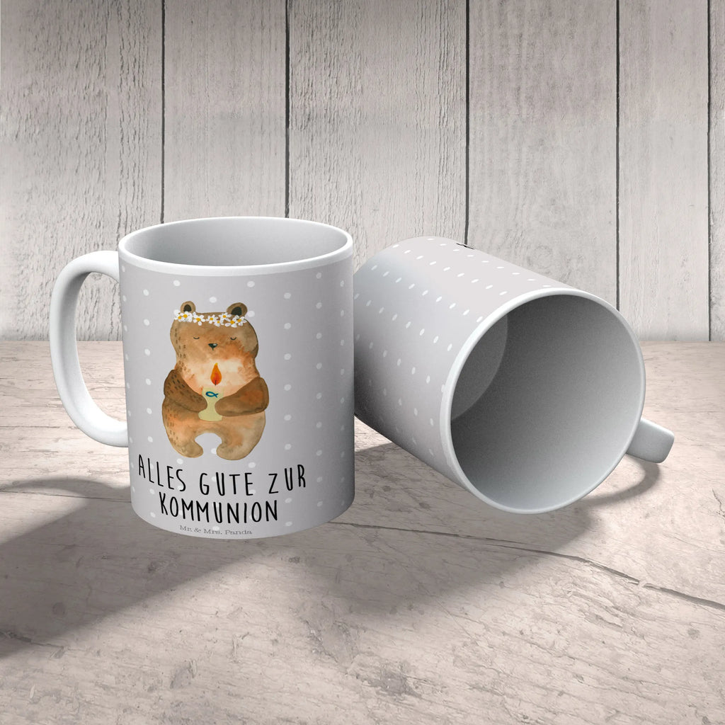 Tasse Bär Kommunion Tasse, Kaffeetasse, Teetasse, Becher, Kaffeebecher, Teebecher, Keramiktasse, Porzellantasse, Büro Tasse, Geschenk Tasse, Tasse Sprüche, Tasse Motive, Kaffeetassen, Tasse bedrucken, Designer Tasse, Cappuccino Tassen, Schöne Teetassen, Bär, Teddy, Teddybär, Kommunion, Gottes Segen, Taufkerze, katholisch