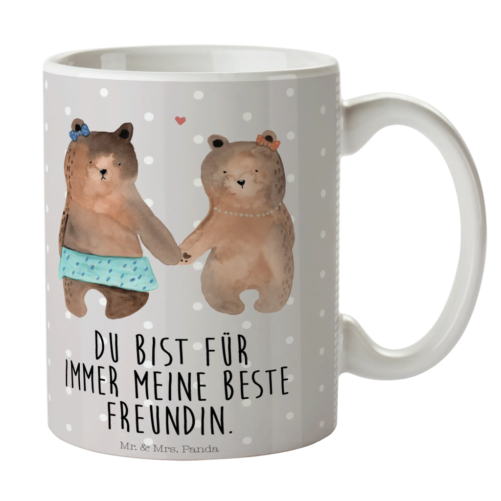 Tasse Bär Freundin Tasse, Kaffeetasse, Teetasse, Becher, Kaffeebecher, Teebecher, Keramiktasse, Porzellantasse, Büro Tasse, Geschenk Tasse, Tasse Sprüche, Tasse Motive, Kaffeetassen, Tasse bedrucken, Designer Tasse, Cappuccino Tassen, Schöne Teetassen, Bär, Teddy, Teddybär, Bär Freundin Beste Freund Liebe Liebesbeweis Verliebt Kumpel Kumpeliene