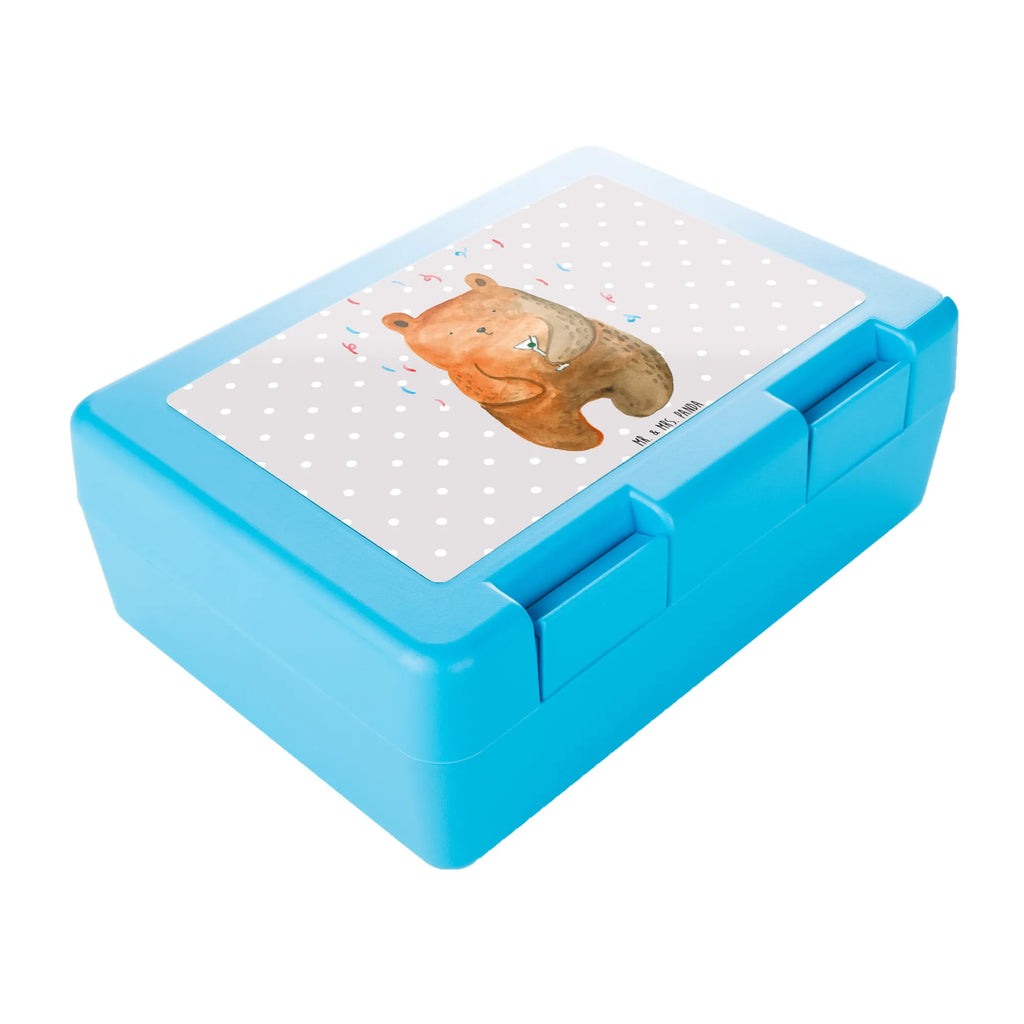 Brotdose Bär Party Brotbox, Snackbox, Lunch box, Butterbrotdose, Brotzeitbox, Bär, Teddy, Teddybär, Geburtstag, Geburtstagsgeschenk, Geschenk, Party, Feiern, Abfeiern, Mitbringsel, Gute Laune, Lustig