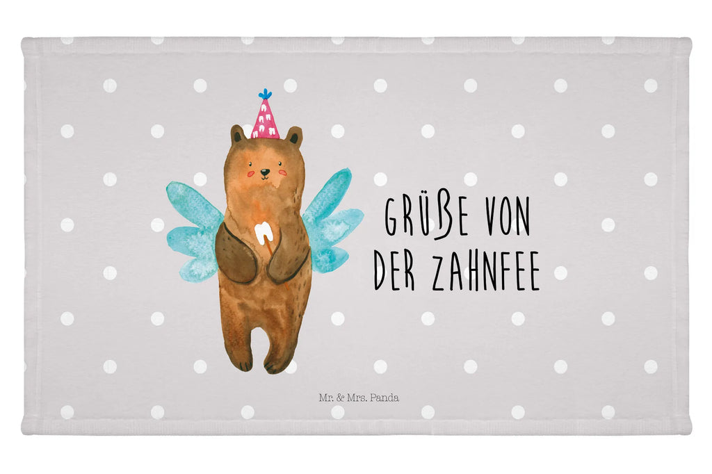 Handtuch Bär Zahnfee Handtuch, Badehandtuch, Badezimmer, Handtücher, groß, Kinder, Baby, Bär, Teddy, Teddybär, Zahnfee, Fee, Milchzahn, Erster Zahn