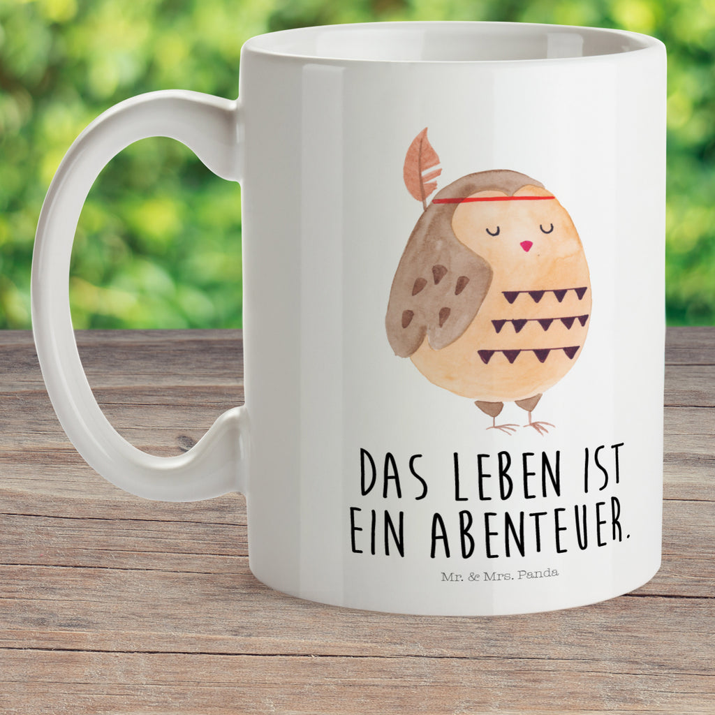 Kindertasse Eule Federschmuck Kindertasse, Kinder Tasse, Kunststoff Tasse, Kindergarten Tasse, Trinkbecher, Camping Becher, Kaffeetasse, Kunststoffbecher, Kindergartenbecher, Outdoorgeschirr, Kunststoffgeschirr, Reisebecher, Reisetasse, Kinderbecher, Bruchfeste Tasse, Bruchsichere Tasse, Plastik Tasse, Plastiktasse, Eule, Eule Deko, Owl, Das Leben ist ein Abenteuer, Reisespruch, Federschmuck, Dekoration