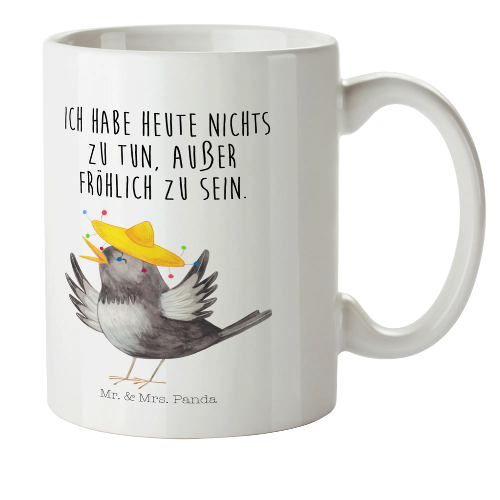 Kindertasse Rabe Sombrero Kindertasse, Kinder Tasse, Kunststoff Tasse, Kindergarten Tasse, Trinkbecher, Camping Becher, Kaffeetasse, Kunststoffbecher, Kindergartenbecher, Outdoorgeschirr, Kunststoffgeschirr, Reisebecher, Reisetasse, Kinderbecher, Bruchfeste Tasse, Bruchsichere Tasse, Plastik Tasse, Plastiktasse, Tiermotive, Gute Laune, lustige Sprüche, Tiere, Rabe, Vogel, Vögel, Spruch positiv, fröhlich sein, glücklich sein, Glück Spruch, froh, Elster, Motivation