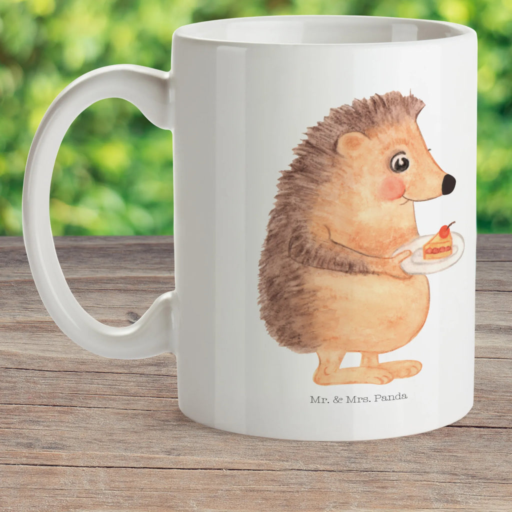 Kindertasse Igel Kuchenstück Kindertasse, Kinder Tasse, Kunststoff Tasse, Kindergarten Tasse, Trinkbecher, Camping Becher, Kaffeetasse, Kunststoffbecher, Kindergartenbecher, Outdoorgeschirr, Kunststoffgeschirr, Reisebecher, Reisetasse, Kinderbecher, Bruchfeste Tasse, Bruchsichere Tasse, Plastik Tasse, Plastiktasse, Tiermotive, Gute Laune, lustige Sprüche, Tiere, Igel, Essen Spruch, Kuchen, Backen Geschenk, Kuchen backen, Einladung Party, Geburtstagskuchen, Torte