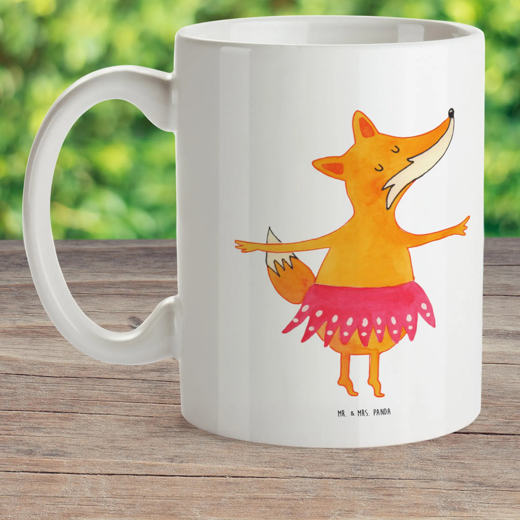 Kindertasse Fuchs Ballerina Kindertasse, Kinder Tasse, Kunststoff Tasse, Kindergarten Tasse, Trinkbecher, Camping Becher, Kaffeetasse, Kunststoffbecher, Kindergartenbecher, Outdoorgeschirr, Kunststoffgeschirr, Reisebecher, Reisetasse, Kinderbecher, Bruchfeste Tasse, Bruchsichere Tasse, Plastik Tasse, Plastiktasse, Fuchs, Fuchs Spruch, Füchse, Füchsin, Ballerina, Ballett, Tänzerin, Tanzen, Party, Einladung, Geburtstag