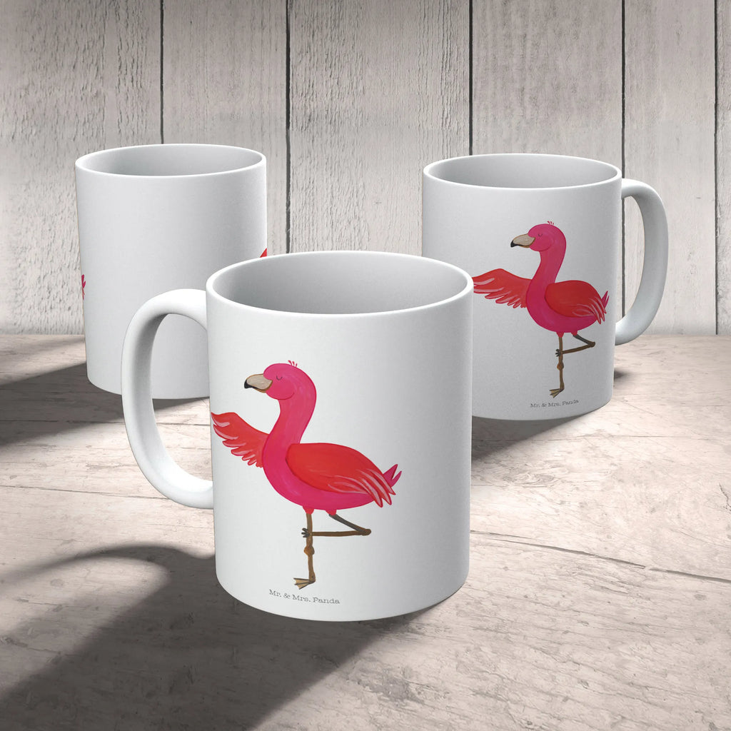 Kindertasse Flamingo Yoga Kindertasse, Kinder Tasse, Kunststoff Tasse, Kindergarten Tasse, Trinkbecher, Camping Becher, Kaffeetasse, Kunststoffbecher, Kindergartenbecher, Outdoorgeschirr, Kunststoffgeschirr, Reisebecher, Reisetasse, Kinderbecher, Bruchfeste Tasse, Bruchsichere Tasse, Plastik Tasse, Plastiktasse, Flamingo, Vogel, Yoga, Namaste, Achtsamkeit, Yoga-Übung, Entspannung, Ärger, Aufregen, Tiefenentspannung