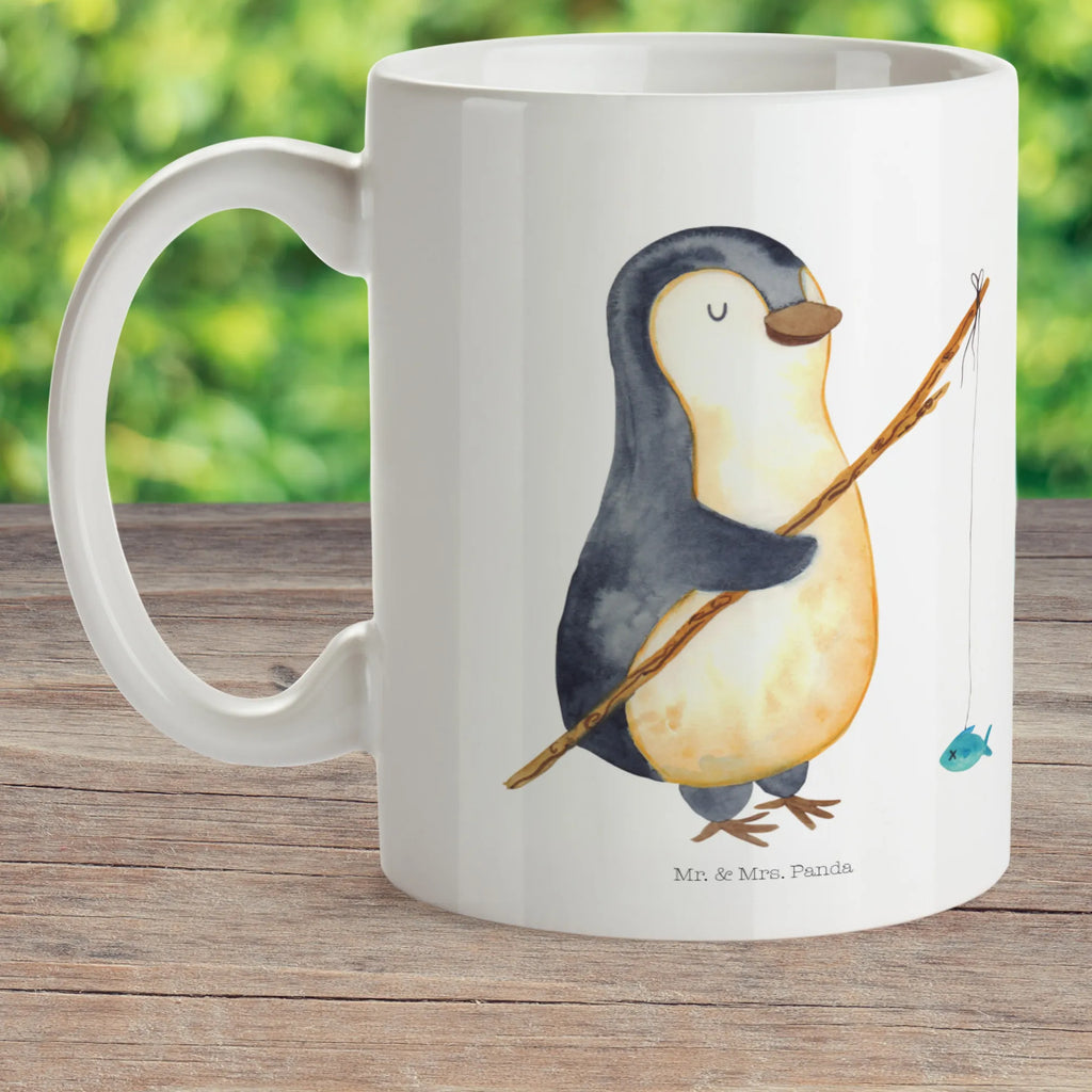 Kindertasse Pinguin Angler Kindertasse, Kinder Tasse, Kunststoff Tasse, Kindergarten Tasse, Trinkbecher, Camping Becher, Kaffeetasse, Kunststoffbecher, Kindergartenbecher, Outdoorgeschirr, Kunststoffgeschirr, Reisebecher, Reisetasse, Kinderbecher, Bruchfeste Tasse, Bruchsichere Tasse, Plastik Tasse, Plastiktasse, Pinguin, Pinguine, Angeln, Angler, Tagträume, Hobby, Plan, Planer, Tagesplan, Neustart, Motivation, Geschenk, Freundinnen, Geschenkidee, Urlaub, Wochenende