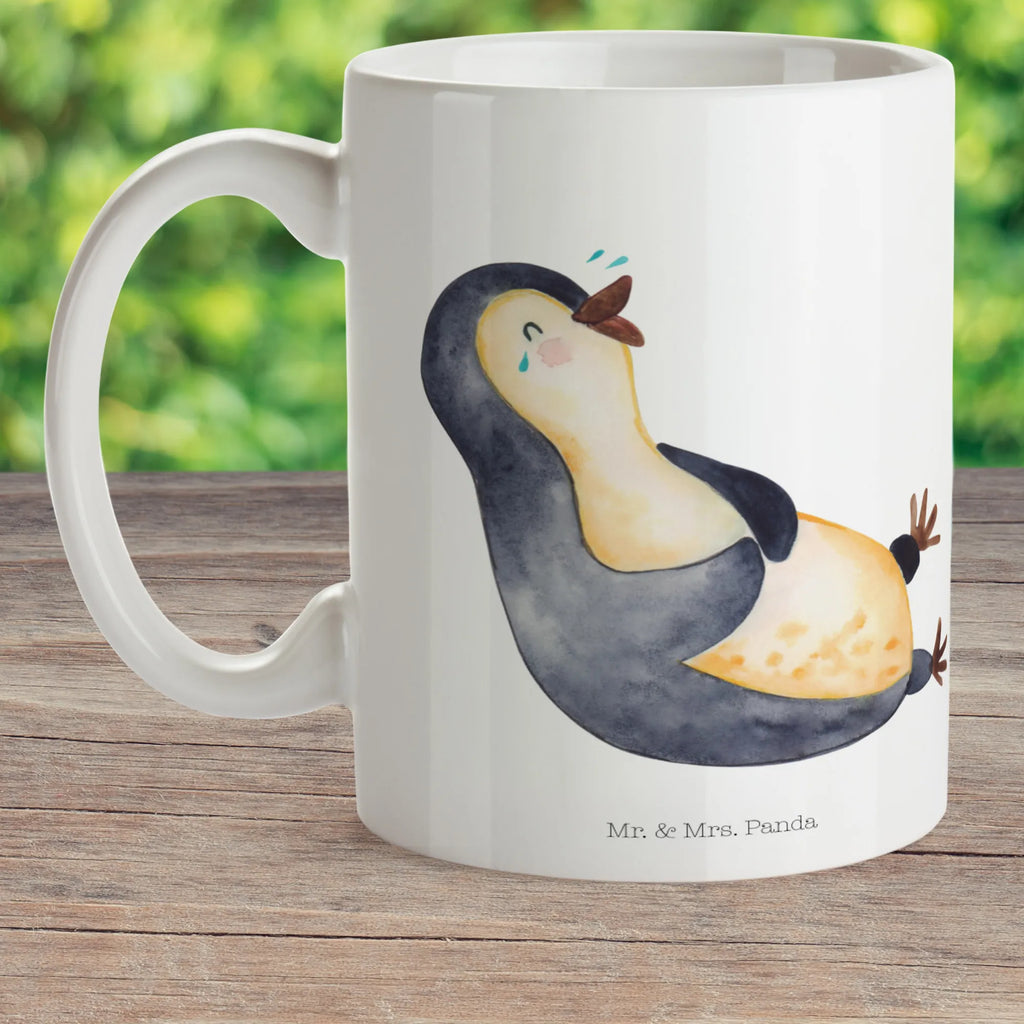 Kindertasse Pinguin Lachen Kindertasse, Kinder Tasse, Kunststoff Tasse, Kindergarten Tasse, Trinkbecher, Camping Becher, Kaffeetasse, Kunststoffbecher, Kindergartenbecher, Outdoorgeschirr, Kunststoffgeschirr, Reisebecher, Reisetasse, Kinderbecher, Bruchfeste Tasse, Bruchsichere Tasse, Plastik Tasse, Plastiktasse, Pinguin, Pinguine, lustiger Spruch, Optimismus, Fröhlich, Lachen, Humor, Fröhlichkeit