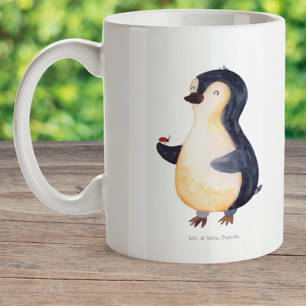 Kindertasse Pinguin Marienkäfer Kindertasse, Kinder Tasse, Kunststoff Tasse, Kindergarten Tasse, Trinkbecher, Camping Becher, Kaffeetasse, Kunststoffbecher, Kindergartenbecher, Outdoorgeschirr, Kunststoffgeschirr, Reisebecher, Reisetasse, Kinderbecher, Bruchfeste Tasse, Bruchsichere Tasse, Plastik Tasse, Plastiktasse, Pinguin, Pinguine, Marienkäfer, Liebe, Wunder, Glück, Freude, Lebensfreude