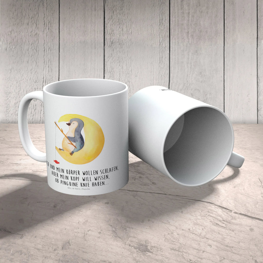 Kindertasse Pinguin Mond Kindertasse, Kinder Tasse, Kunststoff Tasse, Kindergarten Tasse, Trinkbecher, Camping Becher, Kaffeetasse, Kunststoffbecher, Kindergartenbecher, Outdoorgeschirr, Kunststoffgeschirr, Reisebecher, Reisetasse, Kinderbecher, Bruchfeste Tasse, Bruchsichere Tasse, Plastik Tasse, Plastiktasse, Pinguin, Pinguine, Spruch, schlafen, Nachtruhe, Einschlafen, Schlafzimmer, Schlafstörungen, Gästezimmer