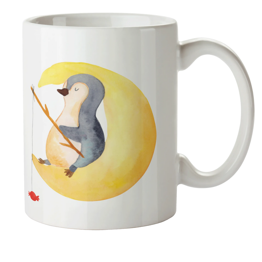 Kindertasse Pinguin Mond Kindertasse, Kinder Tasse, Kunststoff Tasse, Kindergarten Tasse, Trinkbecher, Camping Becher, Kaffeetasse, Kunststoffbecher, Kindergartenbecher, Outdoorgeschirr, Kunststoffgeschirr, Reisebecher, Reisetasse, Kinderbecher, Bruchfeste Tasse, Bruchsichere Tasse, Plastik Tasse, Plastiktasse, Pinguin, Pinguine, Spruch, schlafen, Nachtruhe, Einschlafen, Schlafzimmer, Schlafstörungen, Gästezimmer