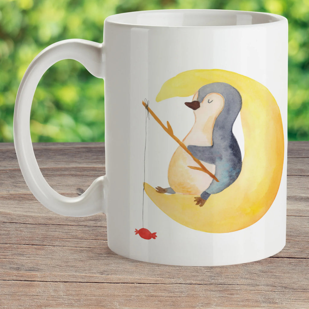 Kindertasse Pinguin Mond Kindertasse, Kinder Tasse, Kunststoff Tasse, Kindergarten Tasse, Trinkbecher, Camping Becher, Kaffeetasse, Kunststoffbecher, Kindergartenbecher, Outdoorgeschirr, Kunststoffgeschirr, Reisebecher, Reisetasse, Kinderbecher, Bruchfeste Tasse, Bruchsichere Tasse, Plastik Tasse, Plastiktasse, Pinguin, Pinguine, Spruch, schlafen, Nachtruhe, Einschlafen, Schlafzimmer, Schlafstörungen, Gästezimmer