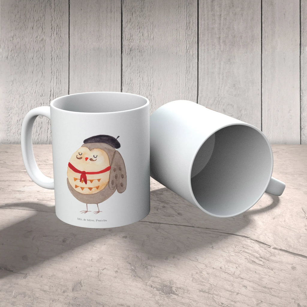 Tasse Eule Frankreich Tasse, Kaffeetasse, Teetasse, Becher, Kaffeebecher, Teebecher, Keramiktasse, Porzellantasse, Büro Tasse, Geschenk Tasse, Tasse Sprüche, Tasse Motive, Kaffeetassen, Tasse bedrucken, Designer Tasse, Cappuccino Tassen, Schöne Teetassen, Eule, Eulen, Eule Deko, Owl, hibou, La vie est belle, das Leben ist schön, Spruch schön, Spruch Französisch, Frankreich