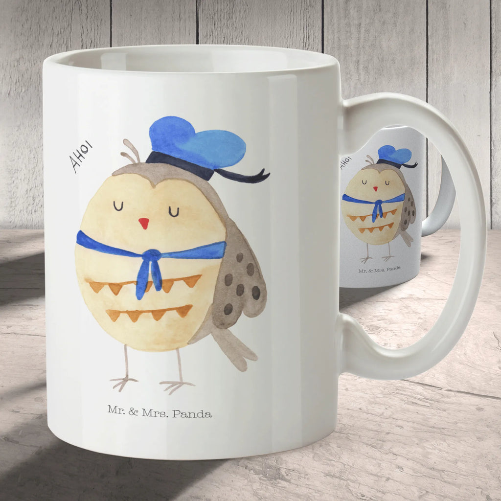 Tasse Eule Matrose Tasse, Kaffeetasse, Teetasse, Becher, Kaffeebecher, Teebecher, Keramiktasse, Porzellantasse, Büro Tasse, Geschenk Tasse, Tasse Sprüche, Tasse Motive, Kaffeetassen, Tasse bedrucken, Designer Tasse, Cappuccino Tassen, Schöne Teetassen, Eule, Eule Spruch, Eule Deko, Owl, Wortspiel lustig, Matrose, Freundin, Ehe, Seefahrer, Heimathafen, Hochzeitstag Geschenk