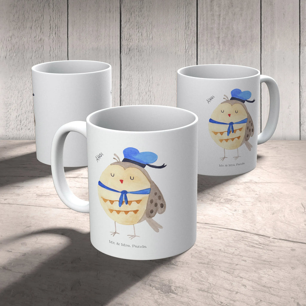 Tasse Eule Matrose Tasse, Kaffeetasse, Teetasse, Becher, Kaffeebecher, Teebecher, Keramiktasse, Porzellantasse, Büro Tasse, Geschenk Tasse, Tasse Sprüche, Tasse Motive, Kaffeetassen, Tasse bedrucken, Designer Tasse, Cappuccino Tassen, Schöne Teetassen, Eule, Eule Spruch, Eule Deko, Owl, Wortspiel lustig, Matrose, Freundin, Ehe, Seefahrer, Heimathafen, Hochzeitstag Geschenk