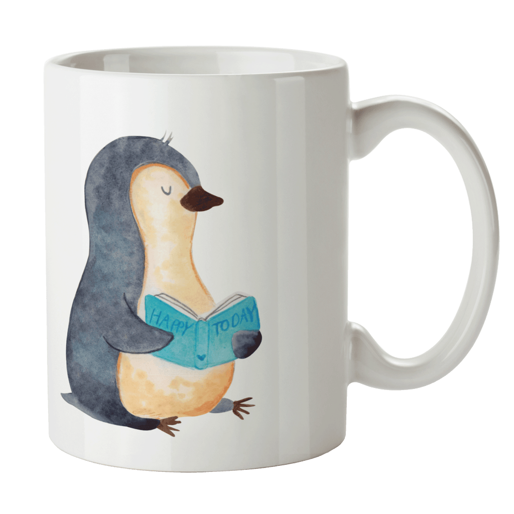 Tasse Pinguin Buch Tasse, Kaffeetasse, Teetasse, Becher, Kaffeebecher, Teebecher, Keramiktasse, Porzellantasse, Büro Tasse, Geschenk Tasse, Tasse Sprüche, Tasse Motive, Kaffeetassen, Tasse bedrucken, Designer Tasse, Cappuccino Tassen, Schöne Teetassen, Pinguin, Pinguine, Buch, Lesen, Bücherwurm, Nichtstun, Faulenzen, Ferien, Urlaub, Freizeit