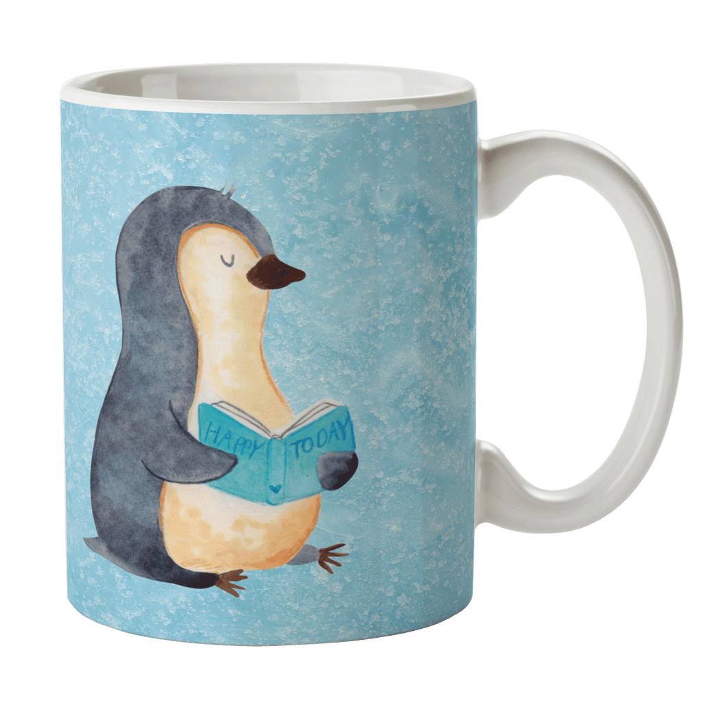 Tasse Pinguin Buch Tasse, Kaffeetasse, Teetasse, Becher, Kaffeebecher, Teebecher, Keramiktasse, Porzellantasse, Büro Tasse, Geschenk Tasse, Tasse Sprüche, Tasse Motive, Kaffeetassen, Tasse bedrucken, Designer Tasse, Cappuccino Tassen, Schöne Teetassen, Pinguin, Pinguine, Buch, Lesen, Bücherwurm, Nichtstun, Faulenzen, Ferien, Urlaub, Freizeit