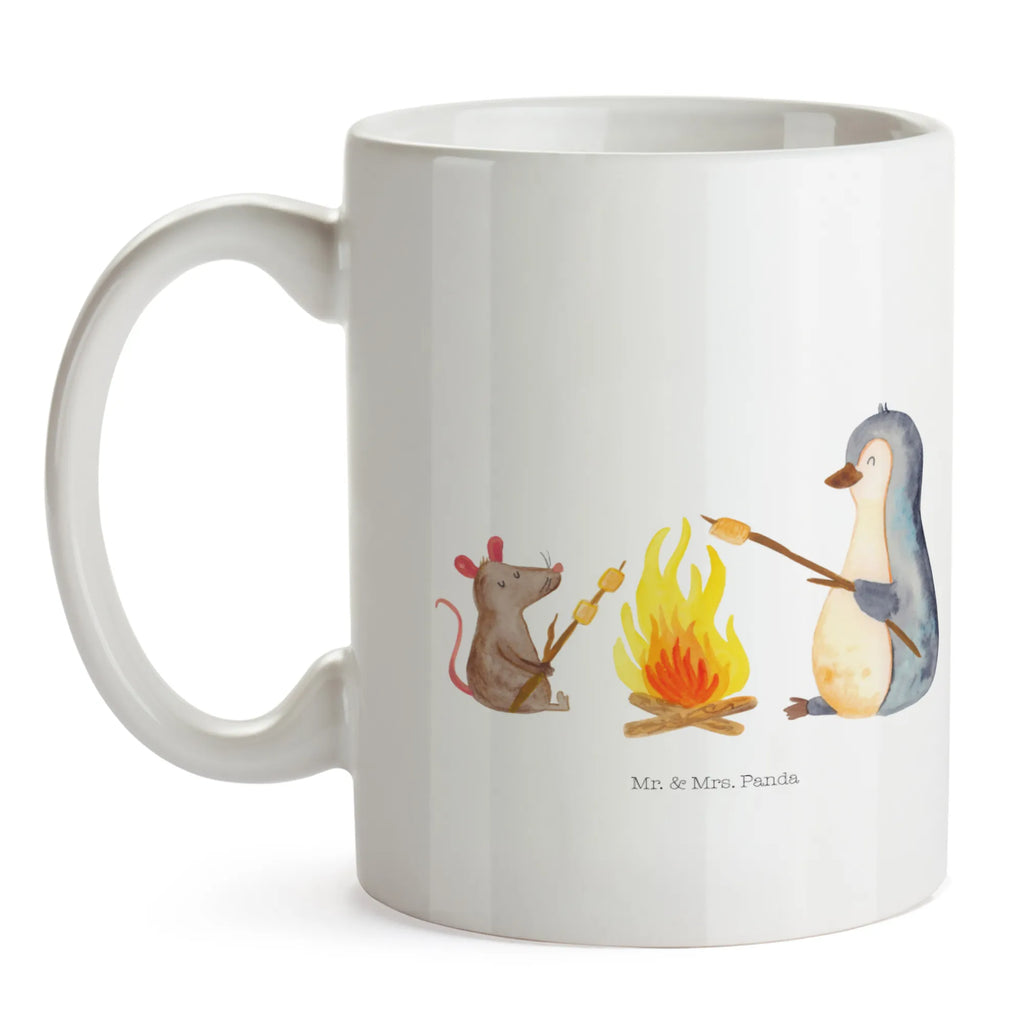 Tasse Pinguin Lagerfeuer Tasse, Kaffeetasse, Teetasse, Becher, Kaffeebecher, Teebecher, Keramiktasse, Porzellantasse, Büro Tasse, Geschenk Tasse, Tasse Sprüche, Tasse Motive, Kaffeetassen, Tasse bedrucken, Designer Tasse, Cappuccino Tassen, Schöne Teetassen, Pinguin, Maus, Pinguine, Lagerfeuer, Leben, Arbeit, Job, Motivation, Büro, Büroalltag, Lebensspruch, Lebensmotivation, Neustart, Liebe, grillen, Feuer, Marshmallows