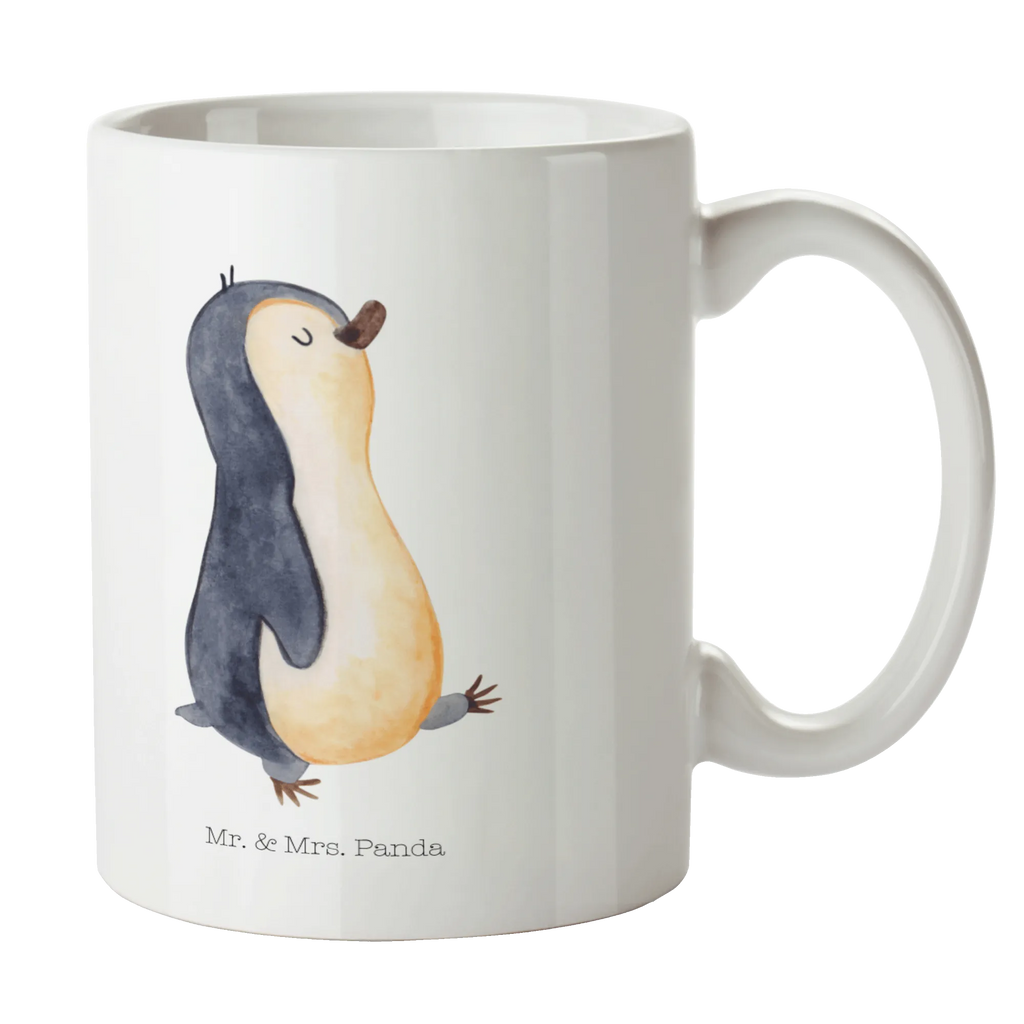 Tasse Pinguin marschieren Tasse, Kaffeetasse, Teetasse, Becher, Kaffeebecher, Teebecher, Keramiktasse, Porzellantasse, Büro Tasse, Geschenk Tasse, Tasse Sprüche, Tasse Motive, Kaffeetassen, Tasse bedrucken, Designer Tasse, Cappuccino Tassen, Schöne Teetassen, Pinguin, Pinguine, Frühaufsteher, Langschläfer, Bruder, Schwester, Familie