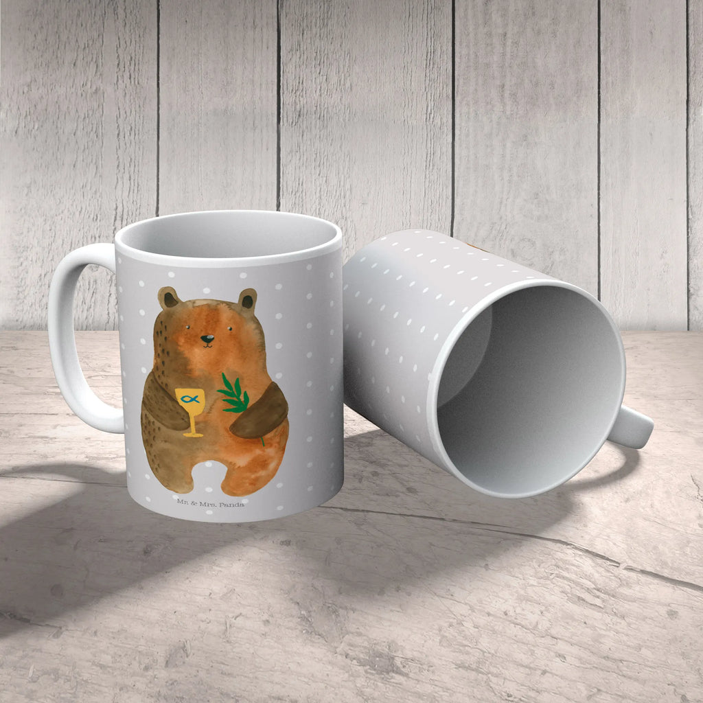 Tasse Konfirmation-Bär Tasse, Kaffeetasse, Teetasse, Becher, Kaffeebecher, Teebecher, Keramiktasse, Porzellantasse, Büro Tasse, Geschenk Tasse, Tasse Sprüche, Tasse Motive, Kaffeetassen, Tasse bedrucken, Designer Tasse, Cappuccino Tassen, Schöne Teetassen, Bär, Teddy, Teddybär, Konfirmation, Kirche, evangelisch, Gottesdienst