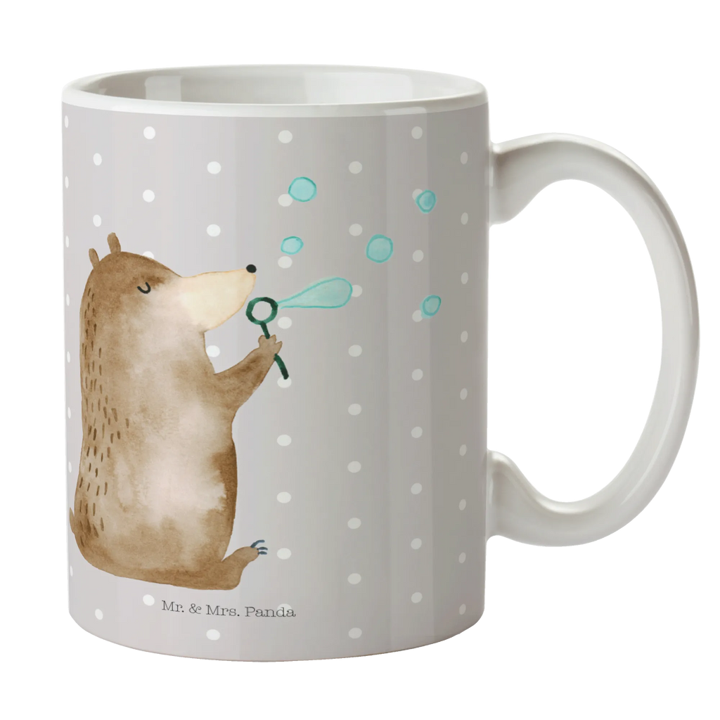 Tasse Bär Seifenblasen Tasse, Kaffeetasse, Teetasse, Becher, Kaffeebecher, Teebecher, Keramiktasse, Porzellantasse, Büro Tasse, Geschenk Tasse, Tasse Sprüche, Tasse Motive, Kaffeetassen, Tasse bedrucken, Designer Tasse, Cappuccino Tassen, Schöne Teetassen, Bär, Teddy, Teddybär, Seifenblasen Bär Lustig Sein Glücklich Traurig Happy