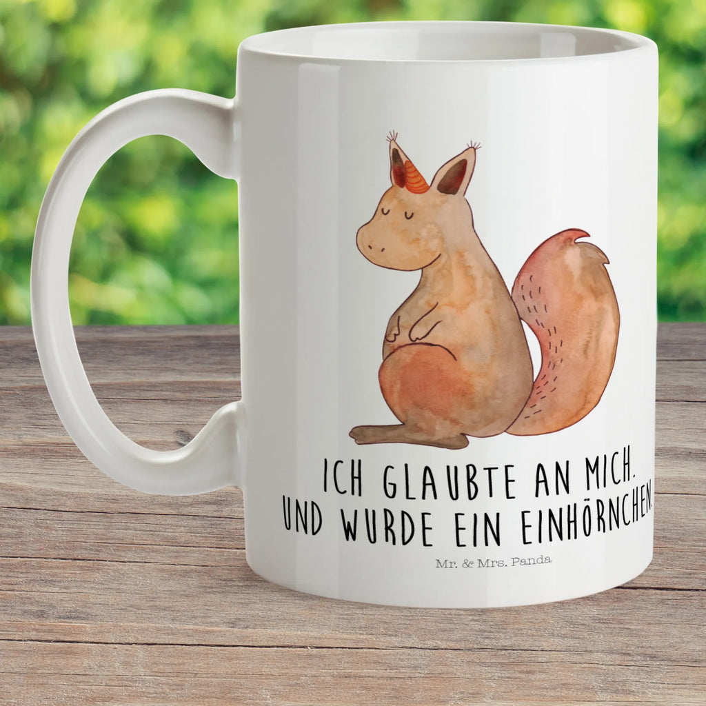 Kindertasse Einhörnchen Glaube Kindertasse, Kinder Tasse, Kunststoff Tasse, Kindergarten Tasse, Trinkbecher, Camping Becher, Kaffeetasse, Kunststoffbecher, Kindergartenbecher, Outdoorgeschirr, Kunststoffgeschirr, Reisebecher, Reisetasse, Kinderbecher, Bruchfeste Tasse, Bruchsichere Tasse, Plastik Tasse, Plastiktasse, Einhorn, Einhörner, Einhorn Deko, Pegasus, Unicorn, Einhörnchen, Eichhörnchen, Eichhorn