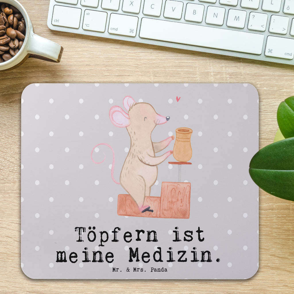 Mauspad Maus Töpfern Medizin Mousepad, Computer zubehör, Büroausstattung, PC Zubehör, Arbeitszimmer, Mauspad, Einzigartiges Mauspad, Designer Mauspad, Mausunterlage, Mauspad Büro, Geschenk, Sport, Sportart, Hobby, Schenken, Danke, Dankeschön, Auszeichnung, Gewinn, Sportler, Töpfern, Töpferei, Töpferkurs