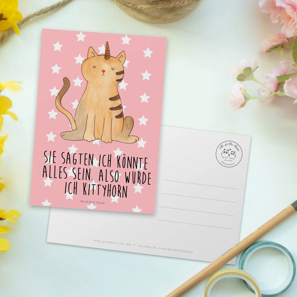 Postkarte Einhorn Katze Postkarte, Karte, Geschenkkarte, Grußkarte, Einladung, Ansichtskarte, Geburtstagskarte, Einladungskarte, Dankeskarte, Ansichtskarten, Einladung Geburtstag, Einladungskarten Geburtstag, Einhorn, Einhörner, Einhorn Deko, Pegasus, Unicorn, Katzer, Mieze, Regenbogen, Glitzer, Einhornpower, Erwachsenwerden, Katze, Katzenhorn, Einhornkatze, Kittyhorn