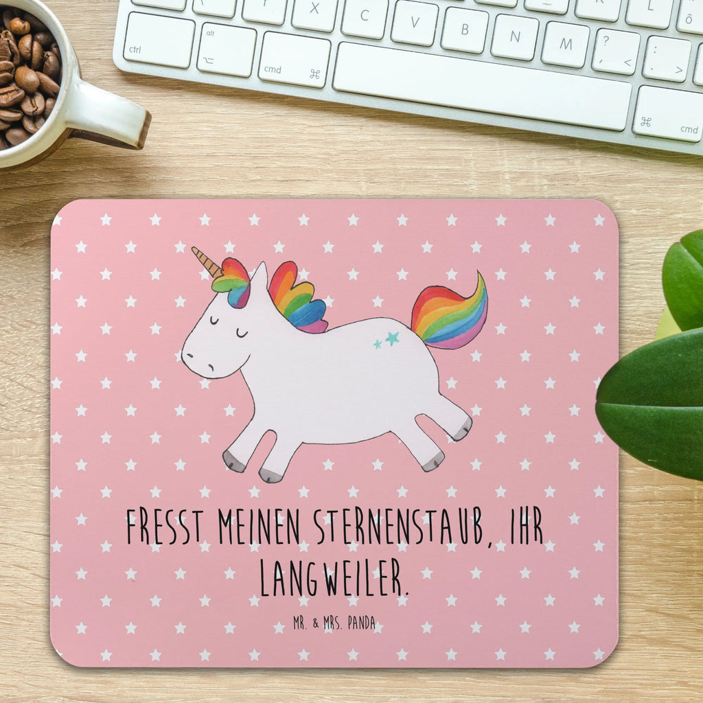 Mauspad Einhorn Happy Mousepad, Computer zubehör, Büroausstattung, PC Zubehör, Arbeitszimmer, Mauspad, Einzigartiges Mauspad, Designer Mauspad, Mausunterlage, Mauspad Büro, Einhorn, Einhörner, Einhorn Deko, Pegasus, Unicorn, glücklich, fröhlich, Spaß, Freude, Lebensfreude, witzig, spannend, Lächeln, Lachen