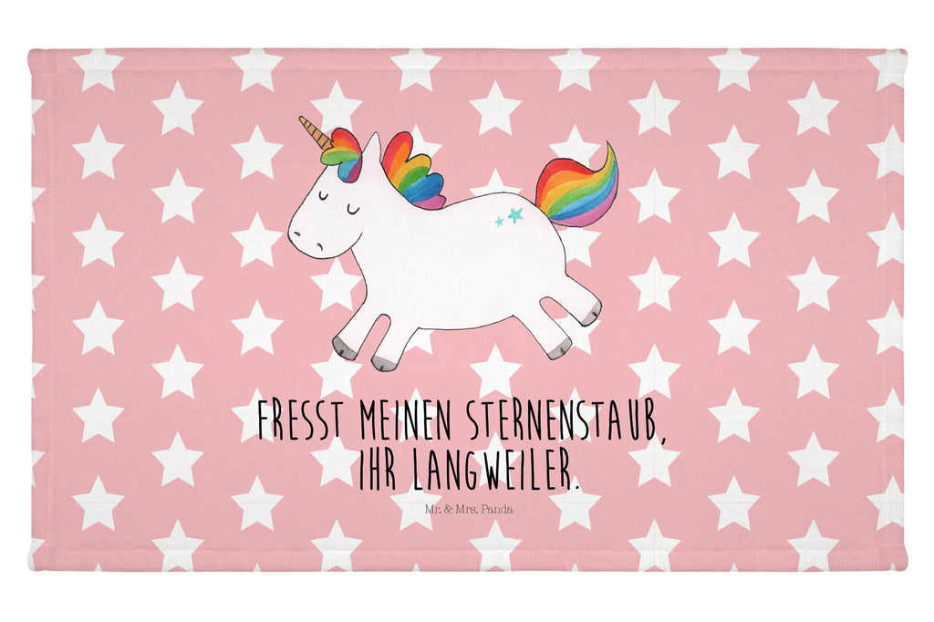 Handtuch Einhorn Happy Handtuch, Badehandtuch, Badezimmer, Handtücher, groß, Kinder, Baby, Einhorn, Einhörner, Einhorn Deko, Pegasus, Unicorn, glücklich, fröhlich, Spaß, Freude, Lebensfreude, witzig, spannend, Lächeln, Lachen