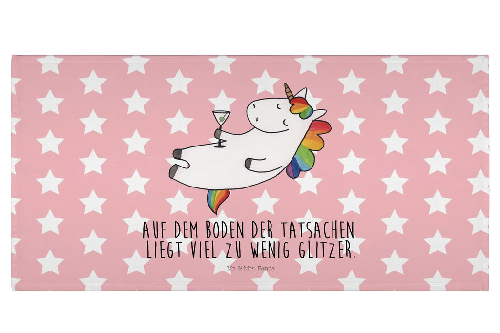 Handtuch Einhorn Cocktail Handtuch, Badehandtuch, Badezimmer, Handtücher, groß, Kinder, Baby, Einhorn, Einhörner, Einhorn Deko, Unicorn, Party, Spaß, Feiern, Caipirinha, Rum, Cuba Libre, Sekt, Freundin, Geburtstag, lustig, witzig, Spruch, Glitzer