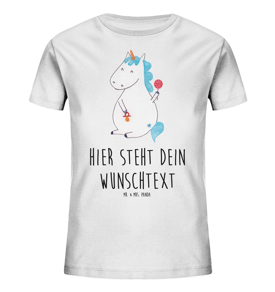 Personalisiertes Kinder T-Shirt Einhorn Baby Personalisiertes Kinder T-Shirt, Einhorn, Einhörner, Einhorn Deko, Pegasus, Unicorn, Mutter, Geburt, Geburtstag, erstes Kind, Baby, Babyglück, Nachwuchs, Eltern, Party, Kind, Schnuller