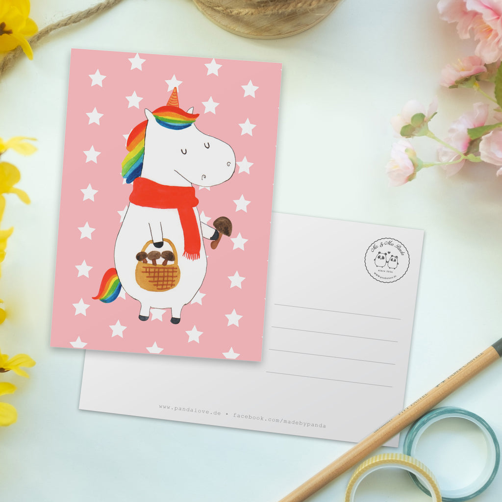 Postkarte Einhorn Pilz Postkarte, Karte, Geschenkkarte, Grußkarte, Einladung, Ansichtskarte, Geburtstagskarte, Einladungskarte, Dankeskarte, Ansichtskarten, Einladung Geburtstag, Einladungskarten Geburtstag, Einhorn, Einhörner, Einhorn Deko, Pegasus, Unicorn, Pilze, Pilzsammler, Motivation, Spruch, Liebeskummer