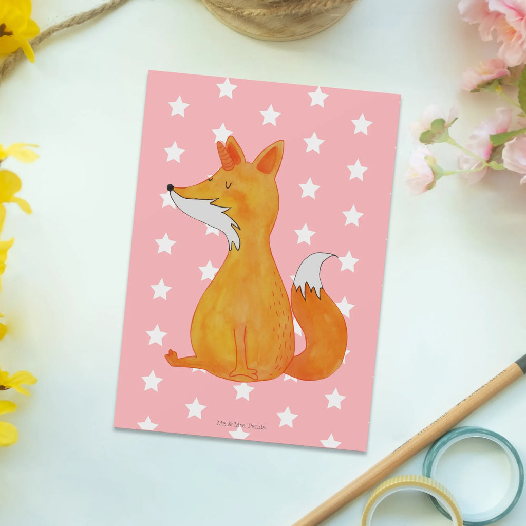 Postkarte Einhorn Fuchs Postkarte, Karte, Geschenkkarte, Grußkarte, Einladung, Ansichtskarte, Geburtstagskarte, Einladungskarte, Dankeskarte, Ansichtskarten, Einladung Geburtstag, Einladungskarten Geburtstag, Einhorn, Einhörner, Einhorn Deko, Pegasus, Unicorn, Fuchs, Unicorns, Fuchshörnchen, Fuchshorn, Foxycorn, Füchse