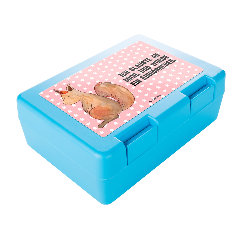 Brotdose Einhorn Glauben Brotbox, Snackbox, Lunch box, Butterbrotdose, Brotzeitbox, Einhorn, Einhörner, Einhorn Deko, Pegasus, Unicorn, Einhörnchen, Eichhörnchen, Eichhorn