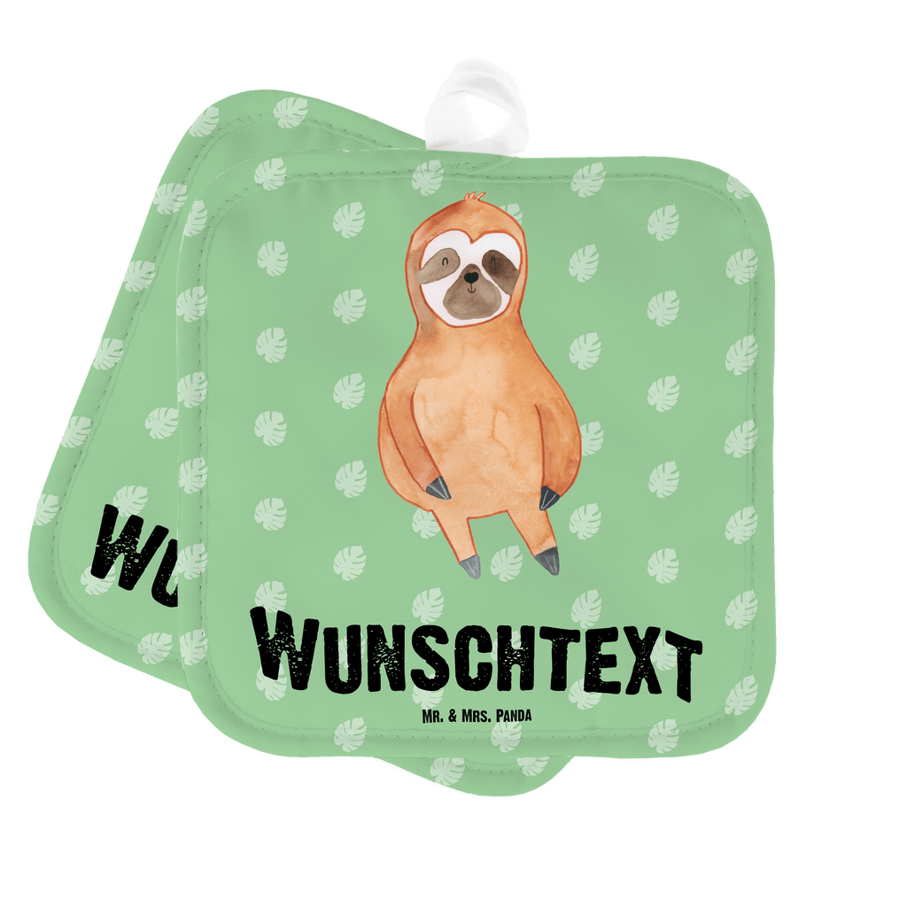 Personalisierte Topflappen Faultier Zufrieden Topflappen personalisiert, Personalisierte Topfuntersetzer, Personalisierter Ofenhandschuh, Topflappen Set personalisiert, Topflappen mit Namen, Namensaufdruck, Faultier, Faultier Geschenk, Faultier Deko, Faultiere, faul, Lieblingstier, Pause, relaxen, Glück, glücklich, zufrieden, happy, Zufriedenheit, Gelassenheit, Ruhe, Frieden