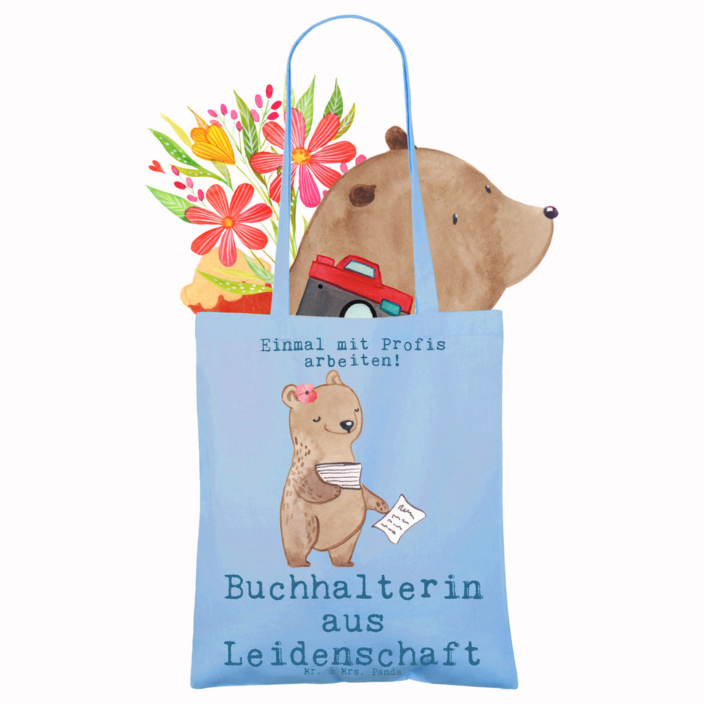 Tragetasche Buchhalterin aus Leidenschaft Beuteltasche, Beutel, Einkaufstasche, Jutebeutel, Stoffbeutel, Tasche, Shopper, Umhängetasche, Strandtasche, Schultertasche, Stofftasche, Tragetasche, Badetasche, Jutetasche, Einkaufstüte, Laptoptasche, Beruf, Ausbildung, Jubiläum, Abschied, Rente, Kollege, Kollegin, Geschenk, Schenken, Arbeitskollege, Mitarbeiter, Firma, Danke, Dankeschön, Buchhalter, in Bürojob, Backoffice Mitarbeiterin, Angestellte