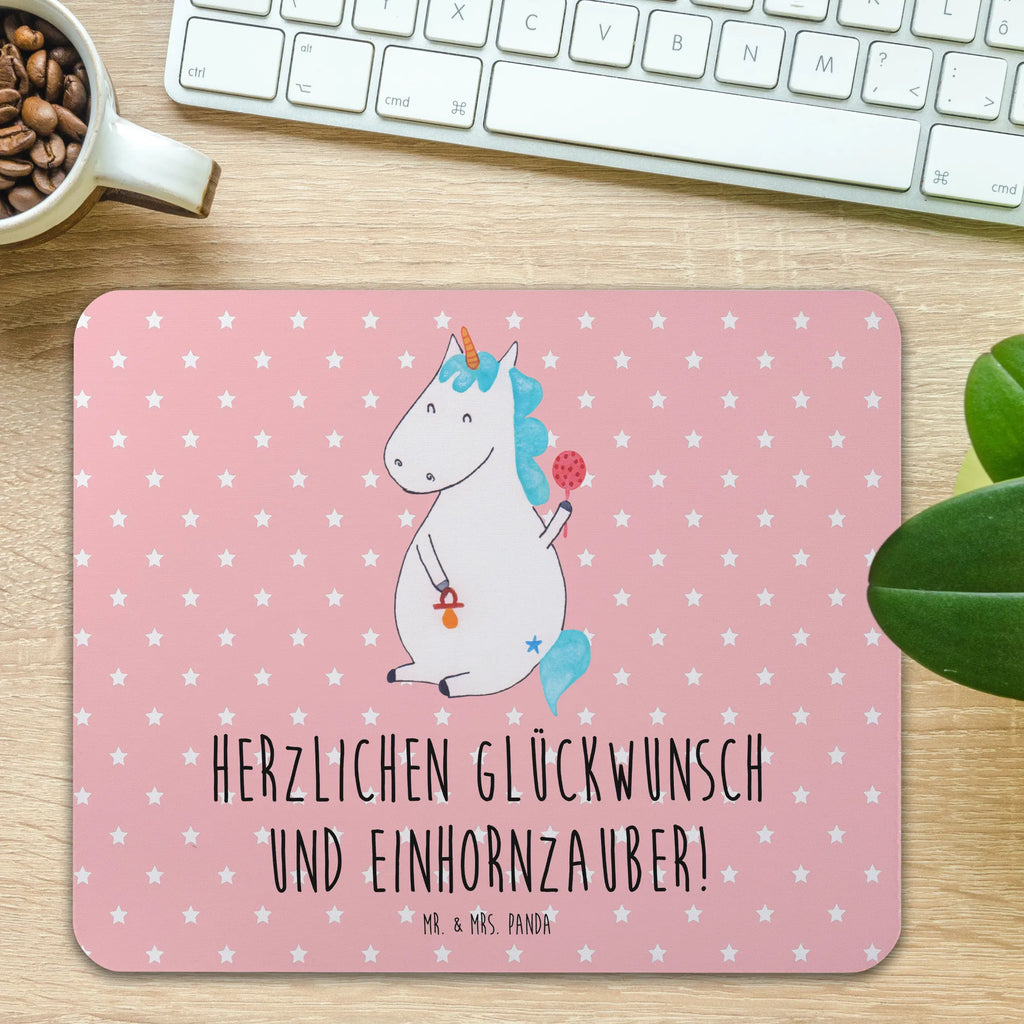 Mauspad Einhorn Baby Mousepad, Computer zubehör, Büroausstattung, PC Zubehör, Arbeitszimmer, Mauspad, Einzigartiges Mauspad, Designer Mauspad, Mausunterlage, Mauspad Büro, Einhorn, Einhörner, Einhorn Deko, Pegasus, Unicorn, Mutter, Geburt, Geburtstag, erstes Kind, Baby, Babyglück, Nachwuchs, Eltern, Party, Kind, Schnuller