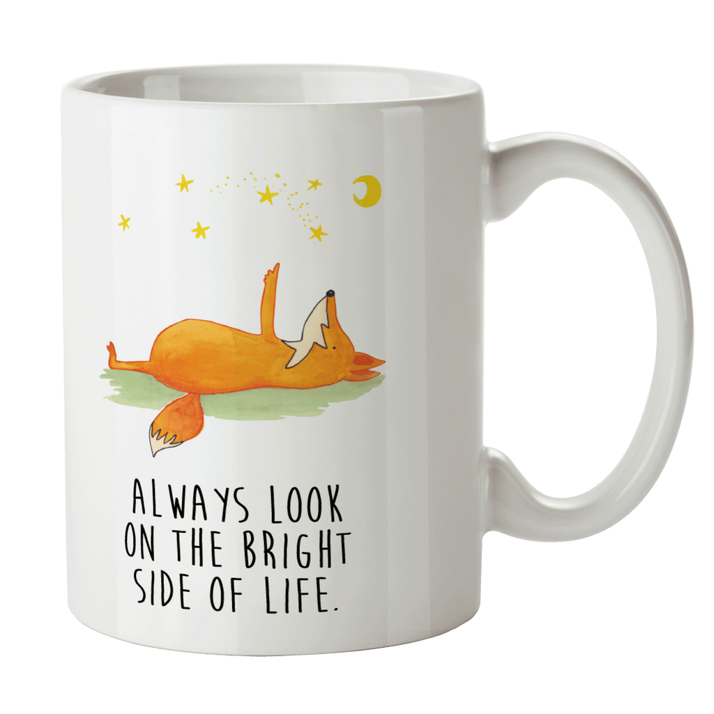 Tasse Fuchs Sterne Tasse, Kaffeetasse, Teetasse, Becher, Kaffeebecher, Teebecher, Keramiktasse, Porzellantasse, Büro Tasse, Geschenk Tasse, Tasse Sprüche, Tasse Motive, Kaffeetassen, Tasse bedrucken, Designer Tasse, Cappuccino Tassen, Schöne Teetassen, Fuchs, Füchse, tröstende Worte, Spruch positiv, Spruch schön, Romantik, Always Look on the Bright Side of Life