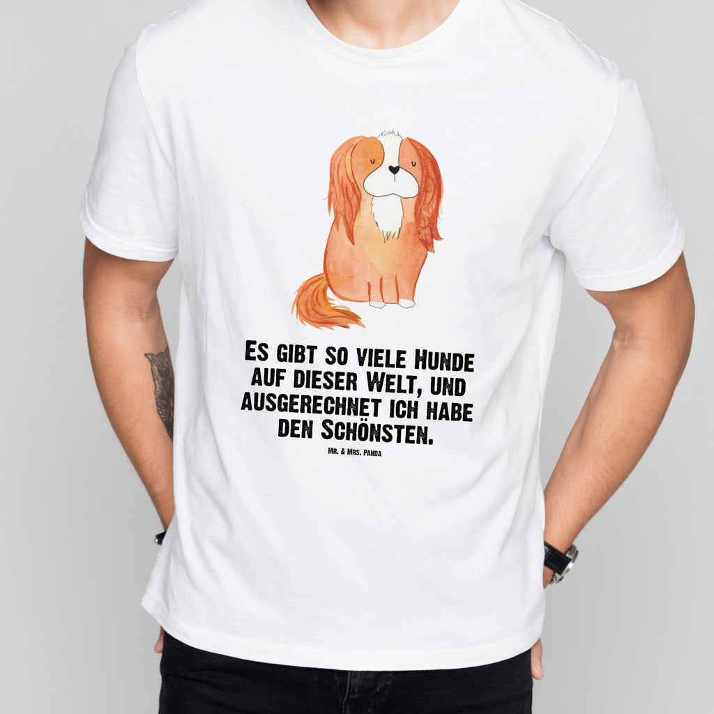 T-Shirt Standard Cavalier King Charles Spaniel T-Shirt, Shirt, Tshirt, Lustiges T-Shirt, T-Shirt mit Spruch, Party, Junggesellenabschied, Jubiläum, Geburstag, Herrn, Damen, Männer, Frauen, Schlafshirt, Nachthemd, Sprüche, Hund, Hundemotiv, Haustier, Hunderasse, Tierliebhaber, Hundebesitzer, Cavalier King Charles Spaniel, Cockerspaniel, Spaniel, Spruch, schönster Hund