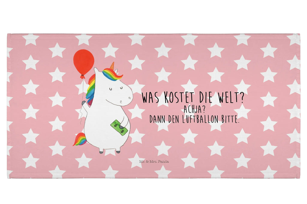 Handtuch Einhorn Luftballon Handtuch, Badehandtuch, Badezimmer, Handtücher, groß, Kinder, Baby, Einhorn, Einhörner, Einhorn Deko, Unicorn, Luftballon, Geld, Lebenslust, Freude, Geschenk, Freundin