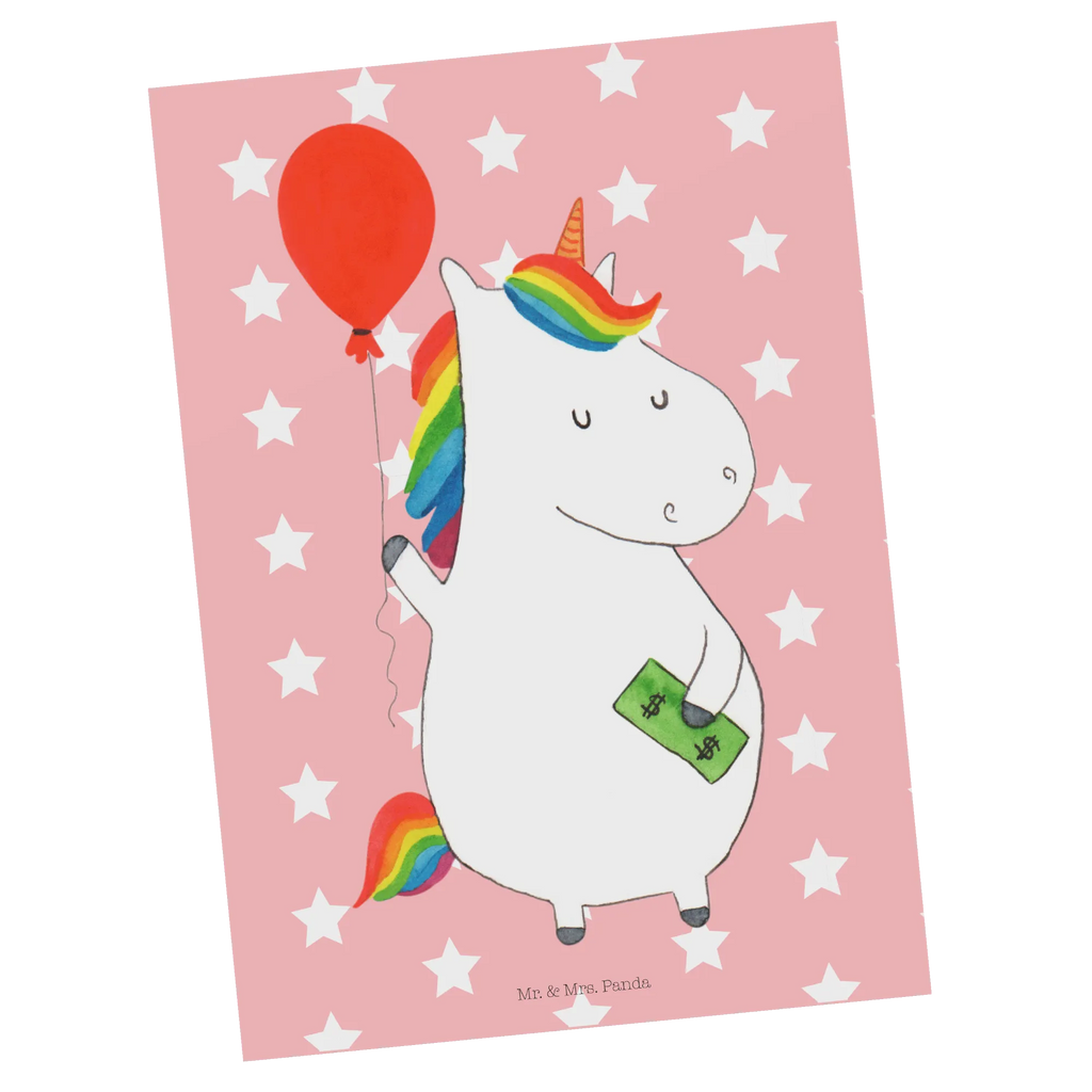 Postkarte Einhorn Luftballon Postkarte, Karte, Geschenkkarte, Grußkarte, Einladung, Ansichtskarte, Geburtstagskarte, Einladungskarte, Dankeskarte, Ansichtskarten, Einladung Geburtstag, Einladungskarten Geburtstag, Einhorn, Einhörner, Einhorn Deko, Pegasus, Unicorn, Luftballon, Geld, Lebenslust, Freude, Geschenk, Freundin