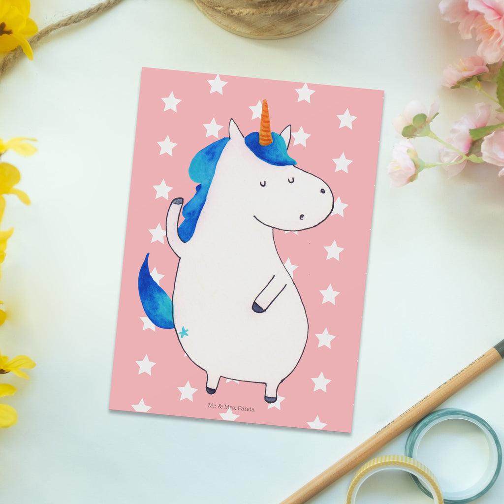 Postkarte Einhorn Mann Postkarte, Karte, Geschenkkarte, Grußkarte, Einladung, Ansichtskarte, Geburtstagskarte, Einladungskarte, Dankeskarte, Ansichtskarten, Einladung Geburtstag, Einladungskarten Geburtstag, Einhorn, Einhörner, Einhorn Deko, Pegasus, Unicorn, cool, Mann, Freundin, Familie, bester Freund, BFF, Party, hübsch, beste