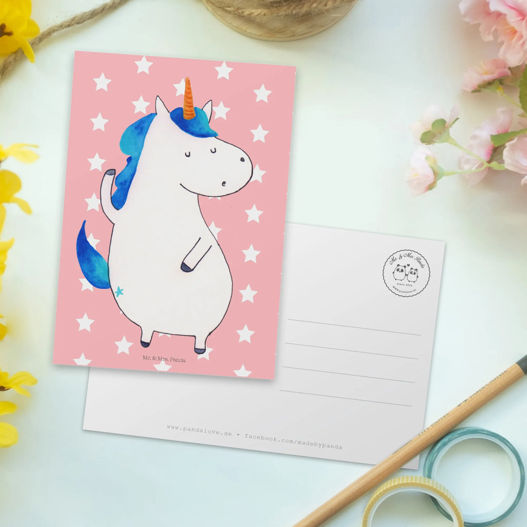 Postkarte Einhorn Mann Postkarte, Karte, Geschenkkarte, Grußkarte, Einladung, Ansichtskarte, Geburtstagskarte, Einladungskarte, Dankeskarte, Ansichtskarten, Einladung Geburtstag, Einladungskarten Geburtstag, Einhorn, Einhörner, Einhorn Deko, Pegasus, Unicorn, cool, Mann, Freundin, Familie, bester Freund, BFF, Party, hübsch, beste